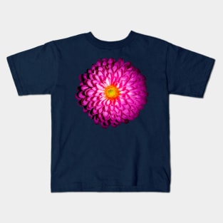 Purple Flower Kids T-Shirt